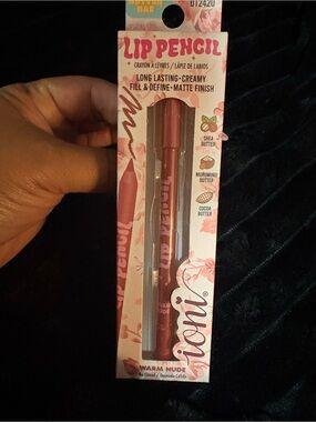 Ioni Warm Nude Lip Pencil — Creamy Long-Lasting Lip Liner